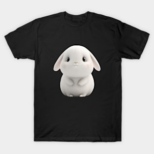 Bunny Cute Adorable Humorous Illustration T-Shirt
